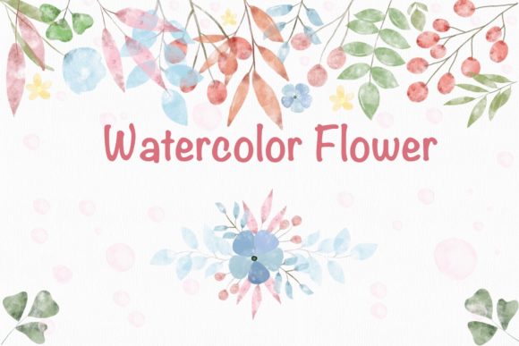 Blue Watercolor Flowers Clipart: Illustrations Review