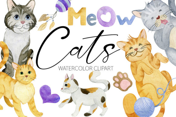 Cat Clipart Png: Watercolor Illustrations Review