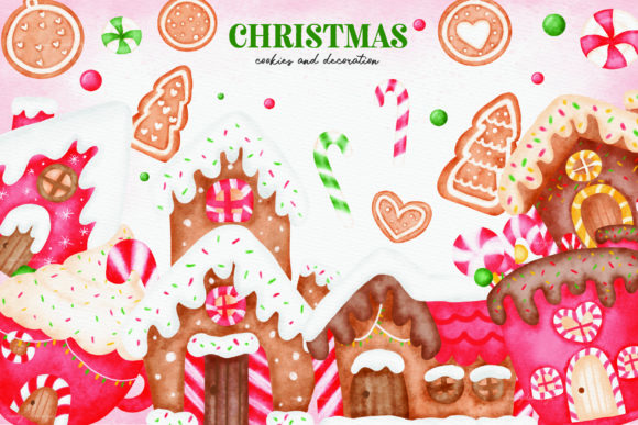 Review: Christmas Cookies Houses Watercolor Set