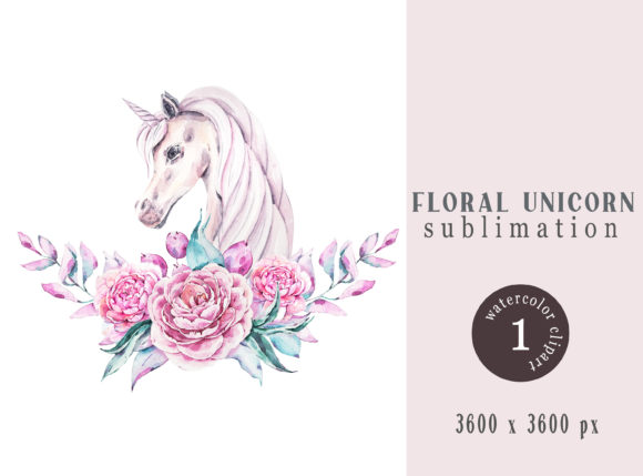 Watercolor Floral Unicorn Sublimation: A Designer's Review